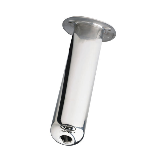 C.E. Smith Flush Mount Rod Holder - 0 Degree 10-1/2" Deep [53680CA] | Rod Holders by C.E. Smith 