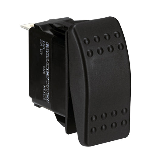 Paneltronics DPDT (ON)/OFF/(ON) Waterproof Contura Rocker Switch - Momentary Configuration [001-453] | Switches & Accessories by Paneltronics 