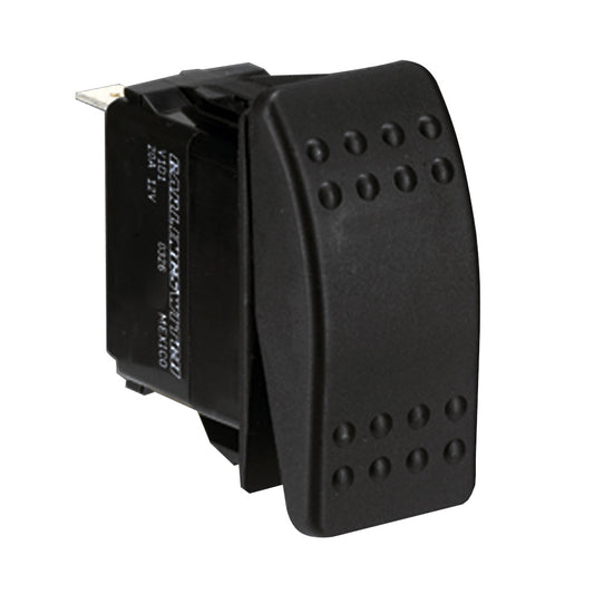 Paneltronics Switch SPDT Black On/Off/On Rocker [004-244] | Switches & Accessories by Paneltronics 