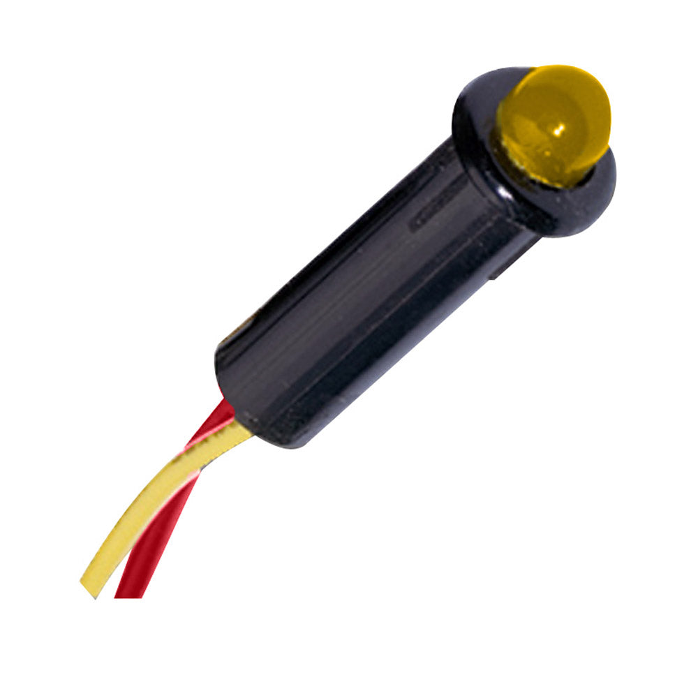 Paneltronics LED Indicator Light - Amber - 120 VAC - 5/32" [048-023] | Switches & Accessories by Paneltronics 