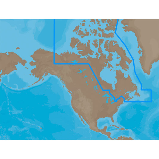 C-MAP MAX NA-M012 - Canada North & East - C-Card [NA-M021C-CARD] | C-Map Max by C-MAP 