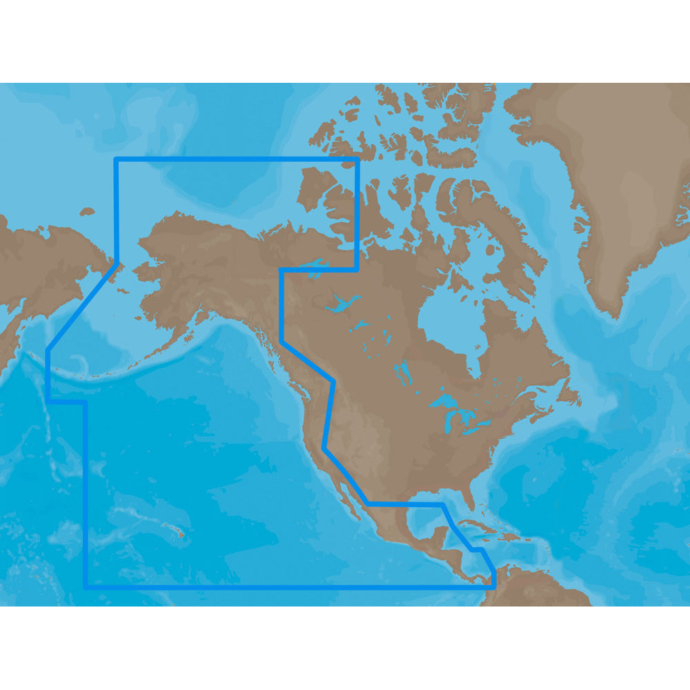 C-MAP MAX NA-M035 - Pacific Coast & Central - SD Card [NA-M035SDCARD] | C-Map Max by C-MAP 