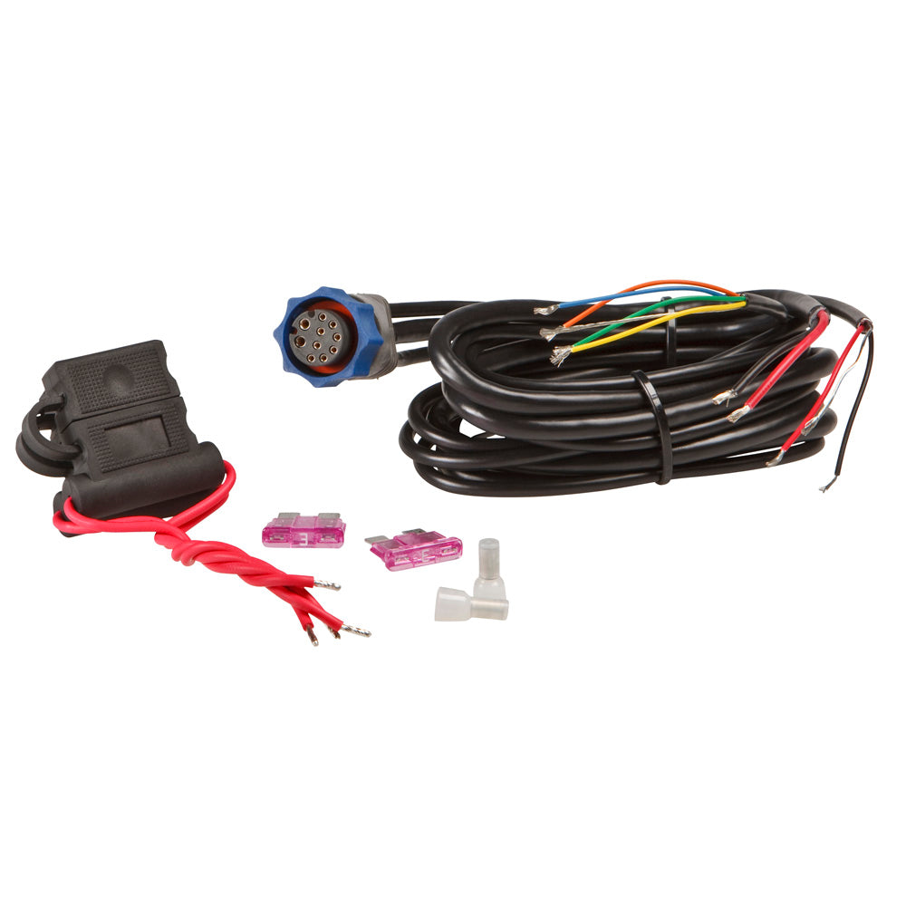 Lowrance Power Cable w/NMEA [127-08] | NMEA Cables & Sensors by Lowrance 