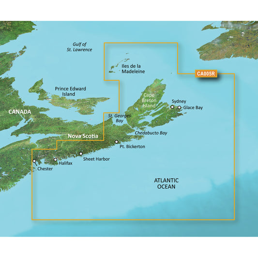 Garmin BlueChart g3 Vision HD - VCA005R - Halifax - Cape Breton - microSD/SD [010-C0691-00] | Garmin BlueChart Vision Foreign by Garmin 