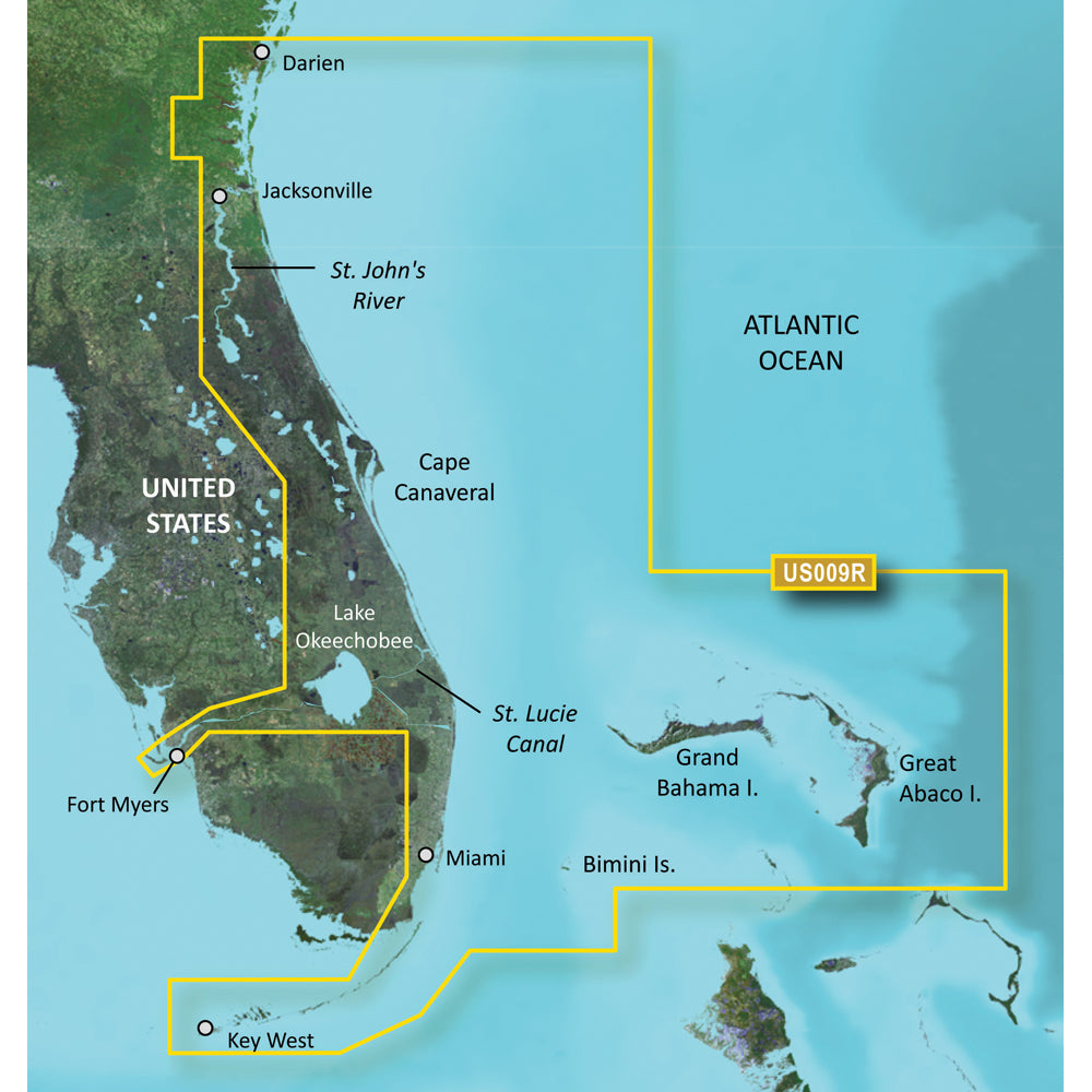 Garmin BlueChart g3 Vision HD - VUS009R - Jacksonville - Key West - microSD/SD [010-C0710-00] | Garmin BlueChart Vision by Garmin 