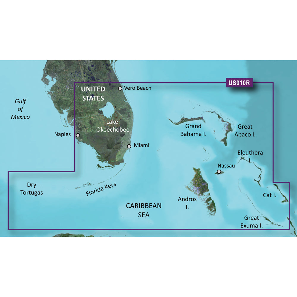 Garmin BlueChart g3 Vision HD - VUS010R - Southeast Florida - microSD/SD [010-C0711-00] | Garmin BlueChart Vision by Garmin 