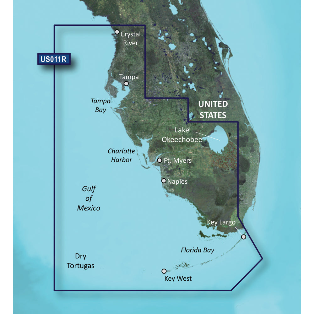 Garmin BlueChart g3 Vision HD - VUS011R - Southwest Florida - microSD/SD [010-C0712-00] | Garmin BlueChart Vision by Garmin 