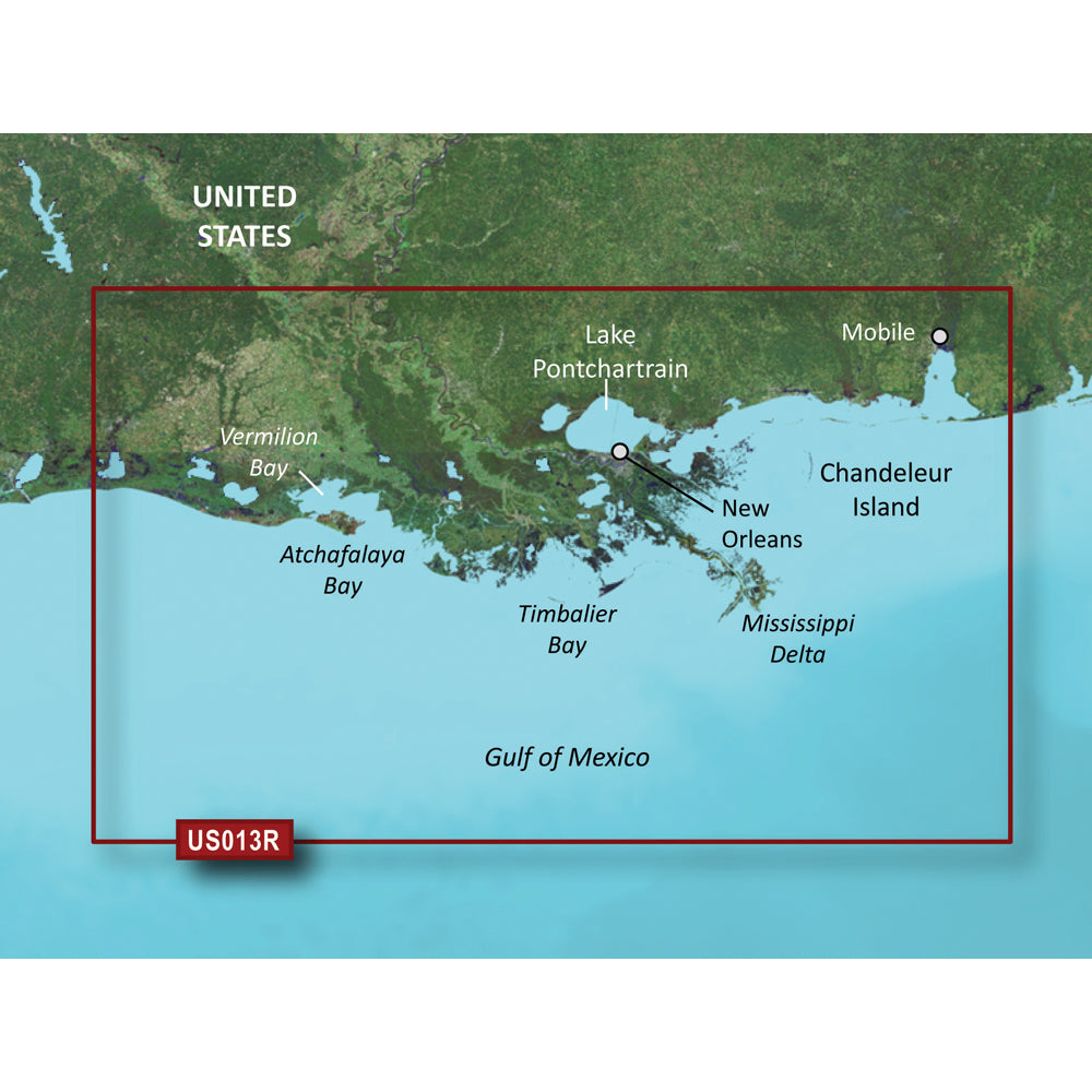 Garmin BlueChart g3 Vision HD - VUS013R - Mobile - Lake Charles - microSD/SD [010-C0714-00] | Garmin BlueChart Vision by Garmin 