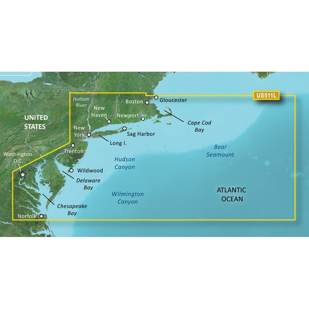 Garmin BlueChart g3 Vision HD - VUS511L - Boston - Norfolk - microSD/SD [010-C0740-00] | Garmin BlueChart Vision by Garmin 