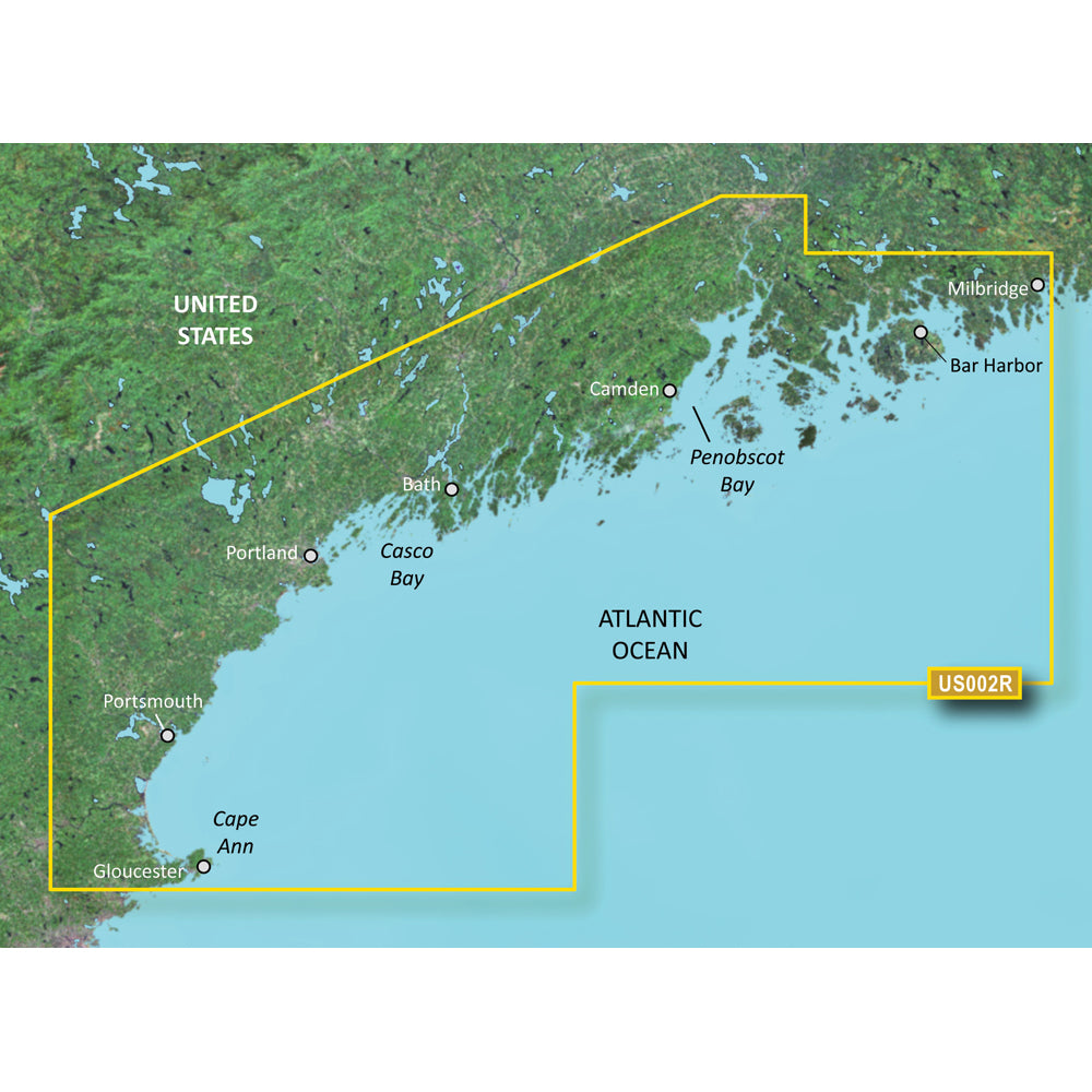 Garmin BlueChart g3 Vision HD - VUS002R - South Maine - microSD/SD [010-C0703-00] | Garmin BlueChart Vision by Garmin 