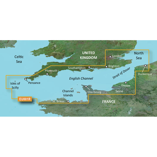 Garmin BlueChart g3 Vision HD - VEU001R - English Channel - microSD/SD [010-C0760-00] | Garmin BlueChart Vision Foreign by Garmin 