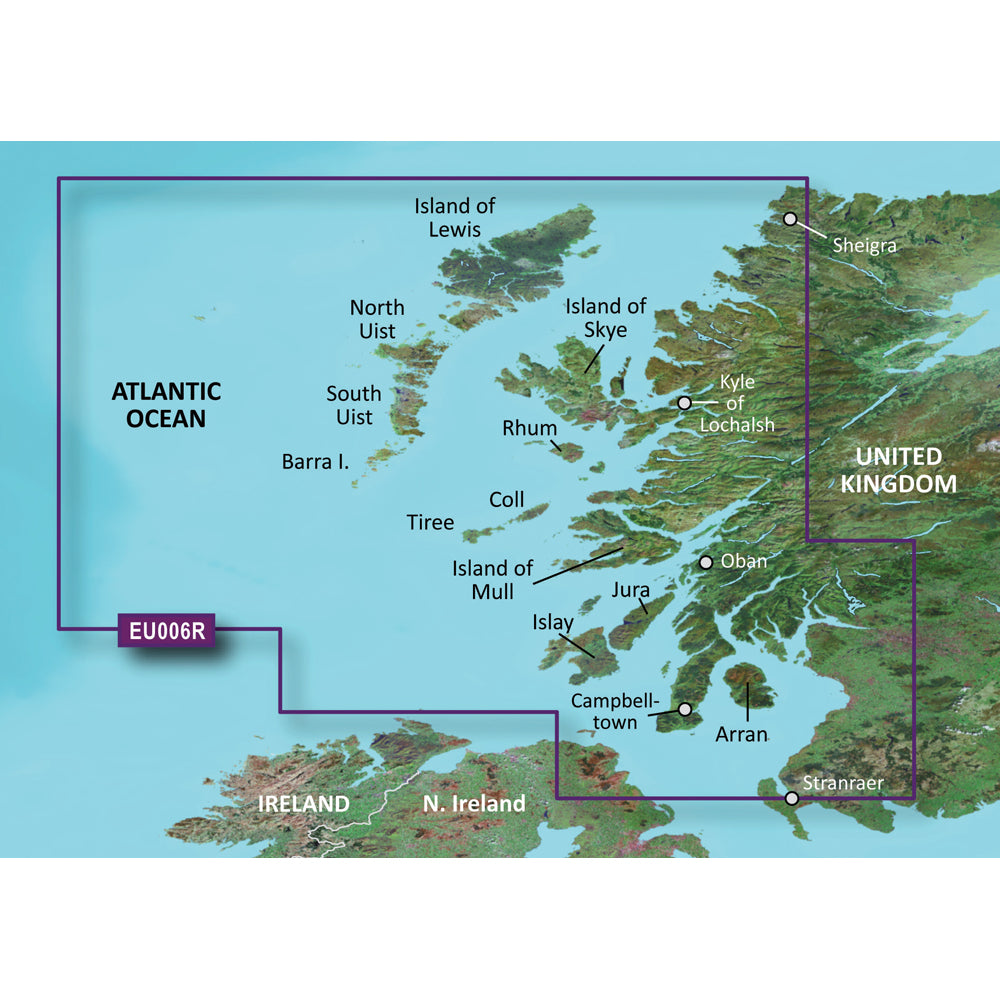 Garmin BlueChart g3 Vision HD - VEU006R - Scotland, West Coast - microSD/SD [010-C0765-00] | Garmin BlueChart Vision Foreign by Garmin 