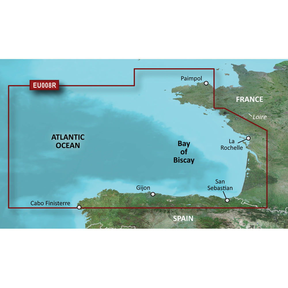 Garmin BlueChart g3 Vision HD - VEU008R - Bay of Biscay - microSD/SD [010-C0766-00] | Garmin BlueChart Vision Foreign by Garmin 