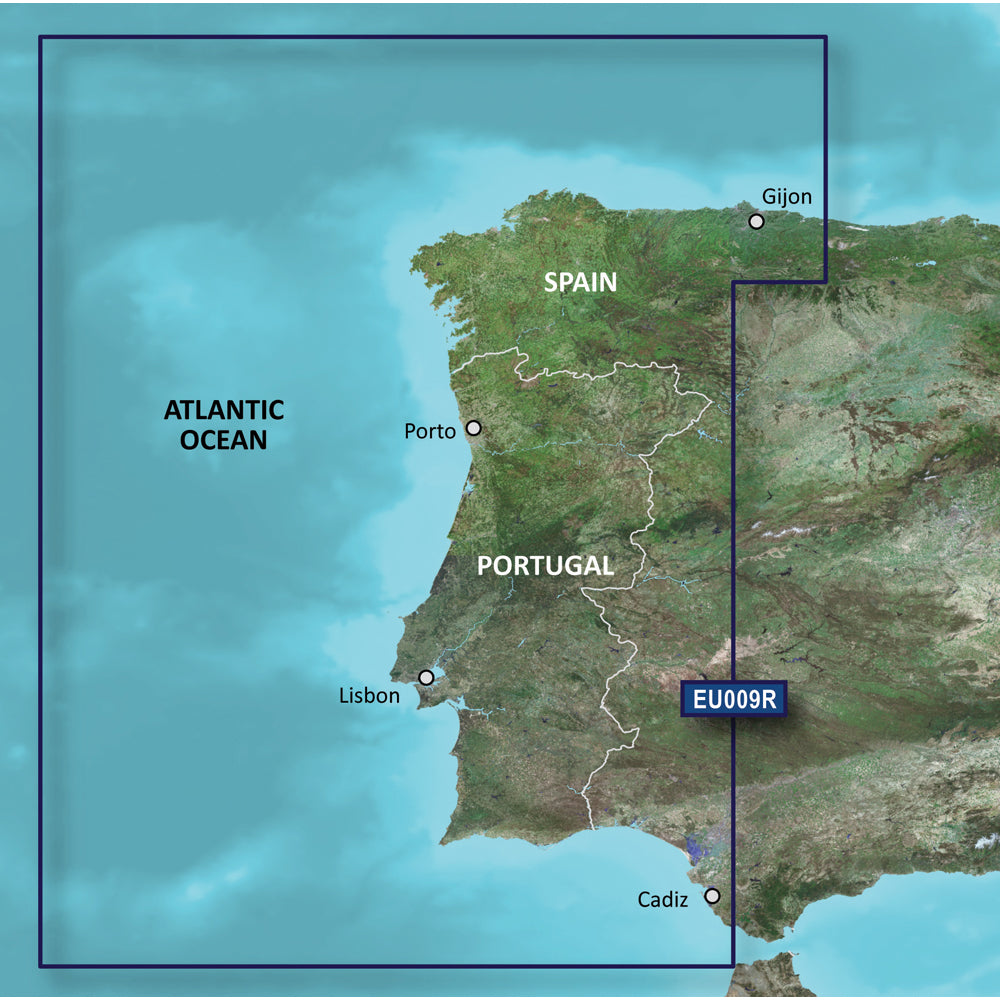 Garmin BlueChart g3 Vision HD - VEU009R - Portugal  NW Spain - microSD/SD [010-C0767-00] | Garmin BlueChart Vision Foreign by Garmin 