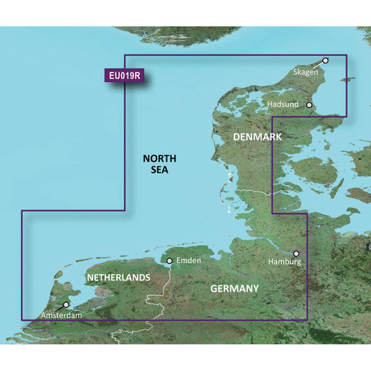 Garmin BlueChart g3 Vision HD - VEU019R - Alborg to Amsterdam - microSD/SD [010-C0776-00] | Garmin BlueChart Vision Foreign by Garmin 