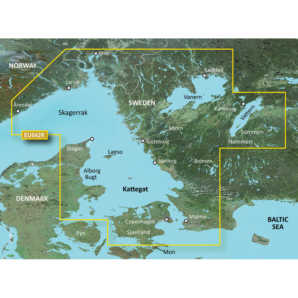 Garmin BlueChart g3 Vision HD - VEU042R - Oslo to Trelleborg - microSD/SD [010-C0779-00] | Garmin BlueChart Vision Foreign by Garmin 