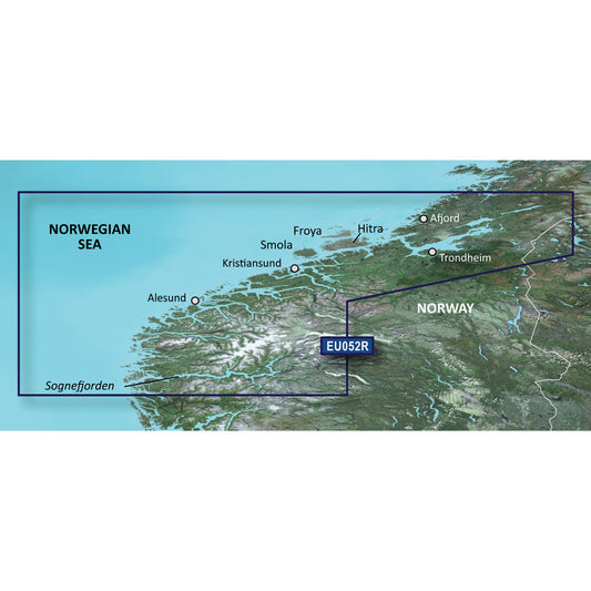 Garmin BlueChart g3 Vision HD - VEU052R - Sognefjorden - Svefjorden - microSD/SD [010-C0788-00] | Garmin BlueChart Vision Foreign by Garmin 