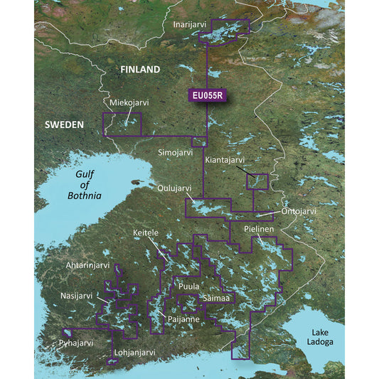 Garmin BlueChart g3 Vision HD - VEU055R - Finnish Lakes - microSD/SD [010-C0791-00] | Garmin BlueChart Vision Foreign by Garmin 