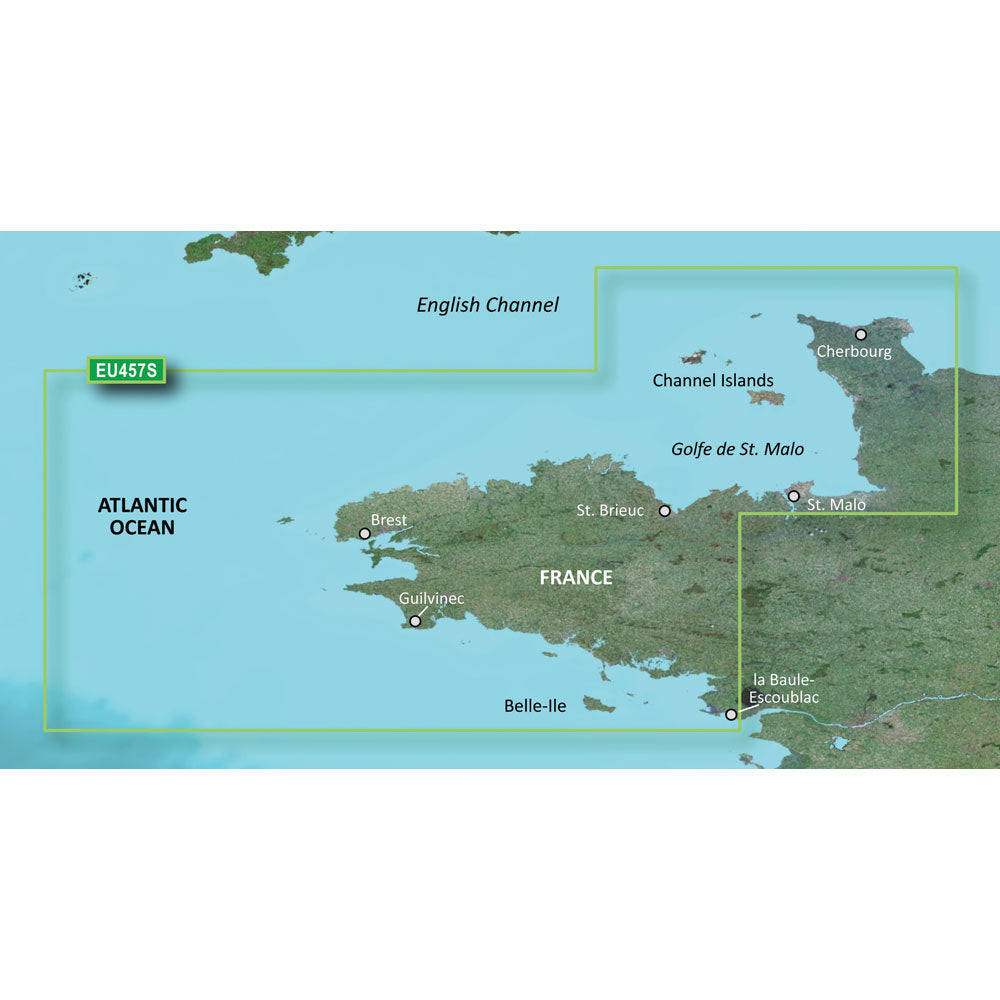 Garmin BlueChart g3 Vision HD - VEU457S - Bretagne - microSD/SD [010-C0801-00] | Garmin BlueChart Vision Foreign by Garmin 