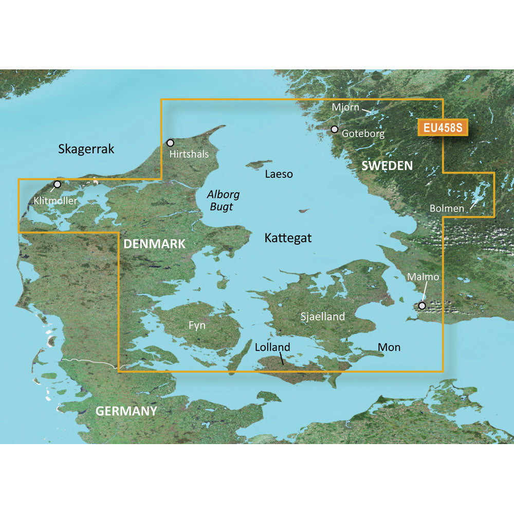 Garmin BlueChart g3 Vision HD - VEU458S - Gteborg to Fyn - microSD/SD [010-C0802-00] | Garmin BlueChart Vision Foreign by Garmin 