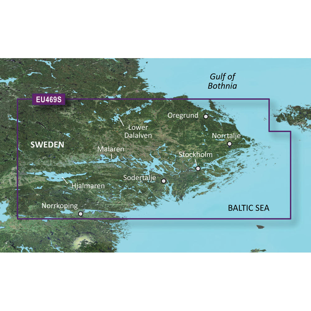 Garmin BlueChart g3 Vision HD - VEU469S - Stockholm  Mlaren - microSD/SD [010-C0813-00] | Garmin BlueChart Vision Foreign by Garmin 