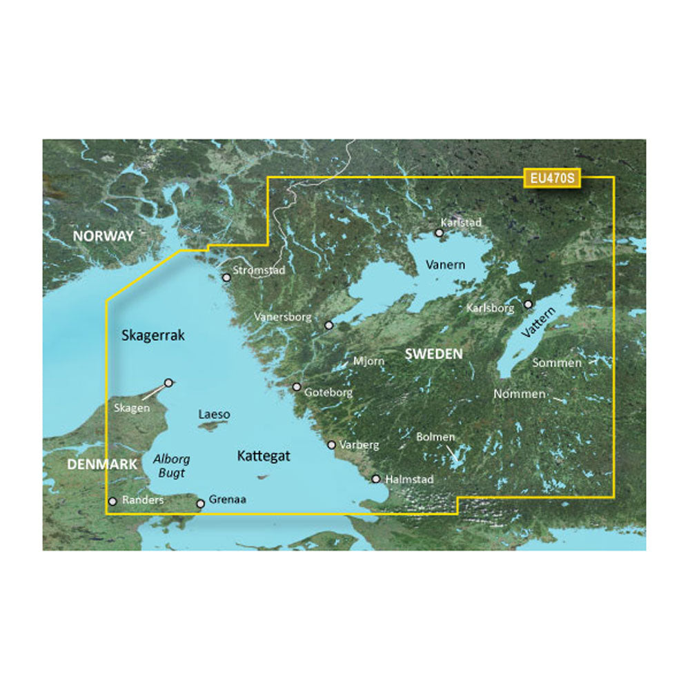 Garmin BlueChart g3 Vision HD - VEU470S - Stromstad to Halmstad - microSD/SD [010-C0814-00] | Garmin BlueChart Vision Foreign by Garmin 