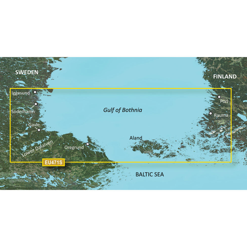 Garmin BlueChart g3 Vision HD - VEU471S - Gulf of Bothnia - microSD/SD [010-C0815-00] | Garmin BlueChart Vision Foreign by Garmin 