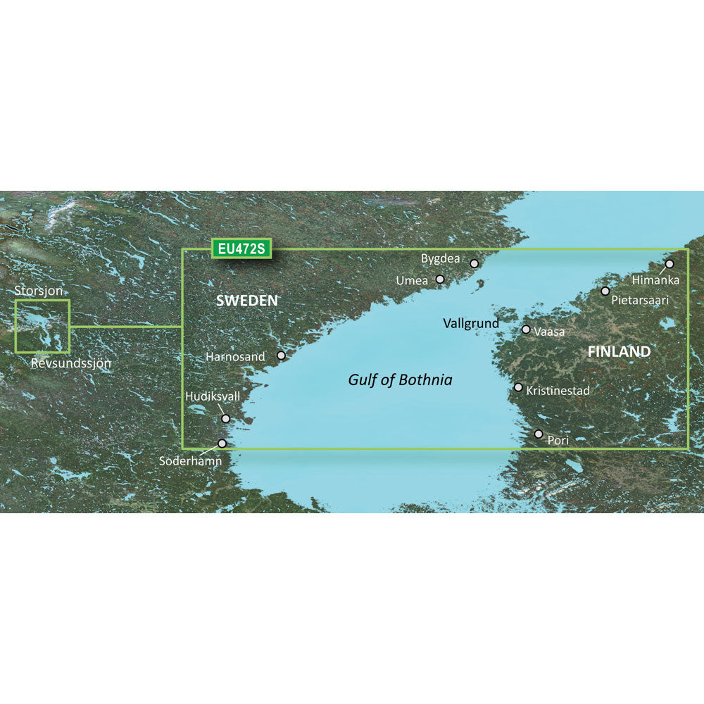 Garmin BlueChart g3 Vision HD - VEU472S - Gulf of Bothnia, Center - microSD/SD [010-C0816-00] | Garmin BlueChart Vision Foreign by Garmin 