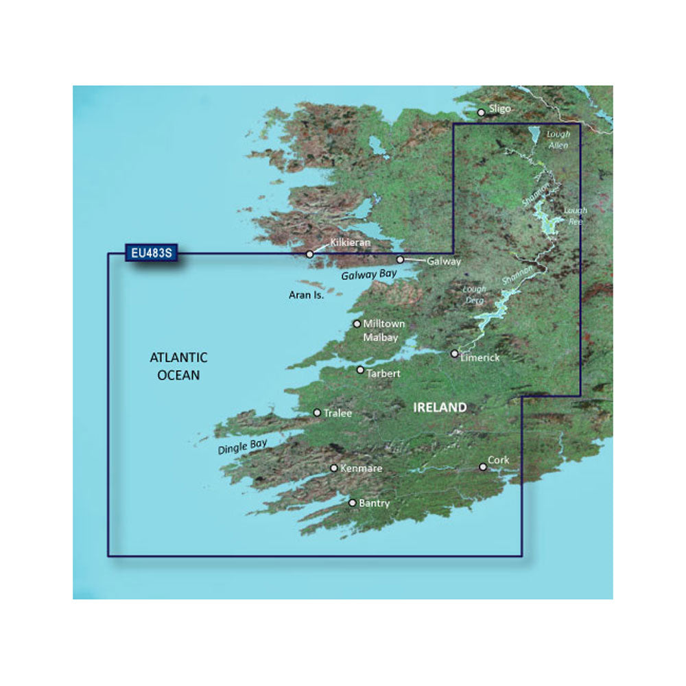 Garmin BlueChart g3 Vision HD - VEU483S - Galway Bay to Cork - microSD/SD [010-C0827-00] | Garmin BlueChart Vision Foreign by Garmin 