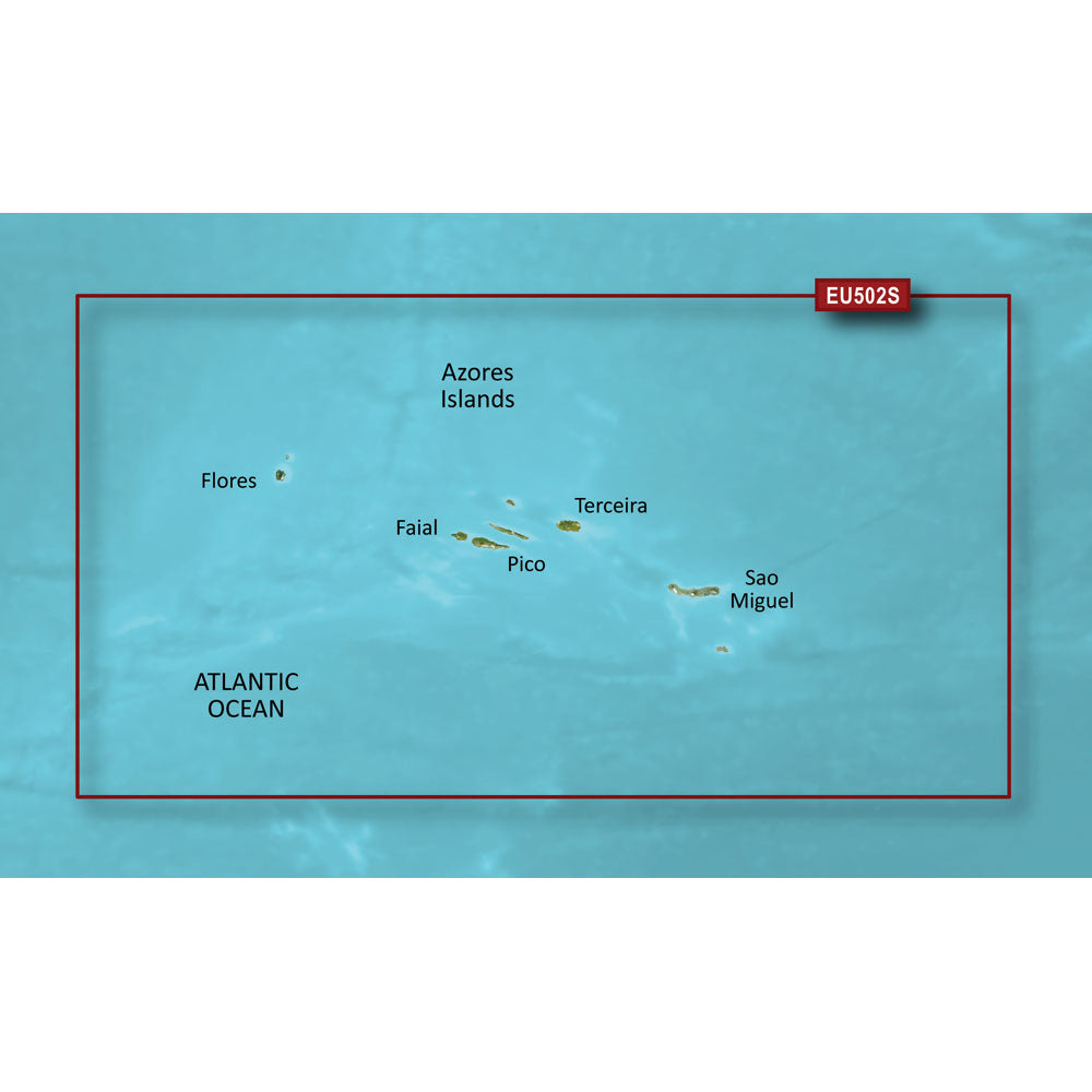 Garmin BlueChart g3 Vision HD - VEU502S - Azores Islands - microSD/SD [010-C0846-00] | Garmin BlueChart Vision Foreign by Garmin 