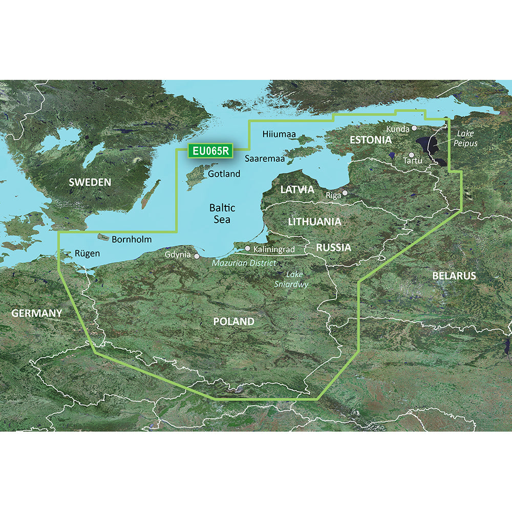 Garmin BlueChart g3 Vision HD - VEU065R - Baltic Sea, East Coast - microSD/SD [010-C0849-00] | Garmin BlueChart Vision Foreign by Garmin 