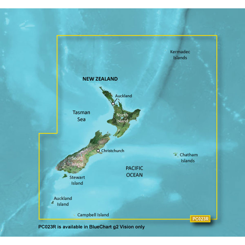 Garmin BlueChart g3 Vision HD - VPC023R - New Zealand - microSD/SD