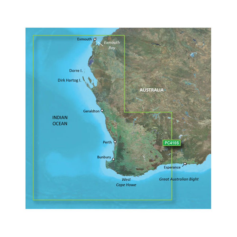 Garmin BlueChart g3 Vision HD - VPC410S - Esperance - Exmouth Bay - microSD/SD [010-C0868-00] | Garmin BlueChart Vision Foreign by Garmin 