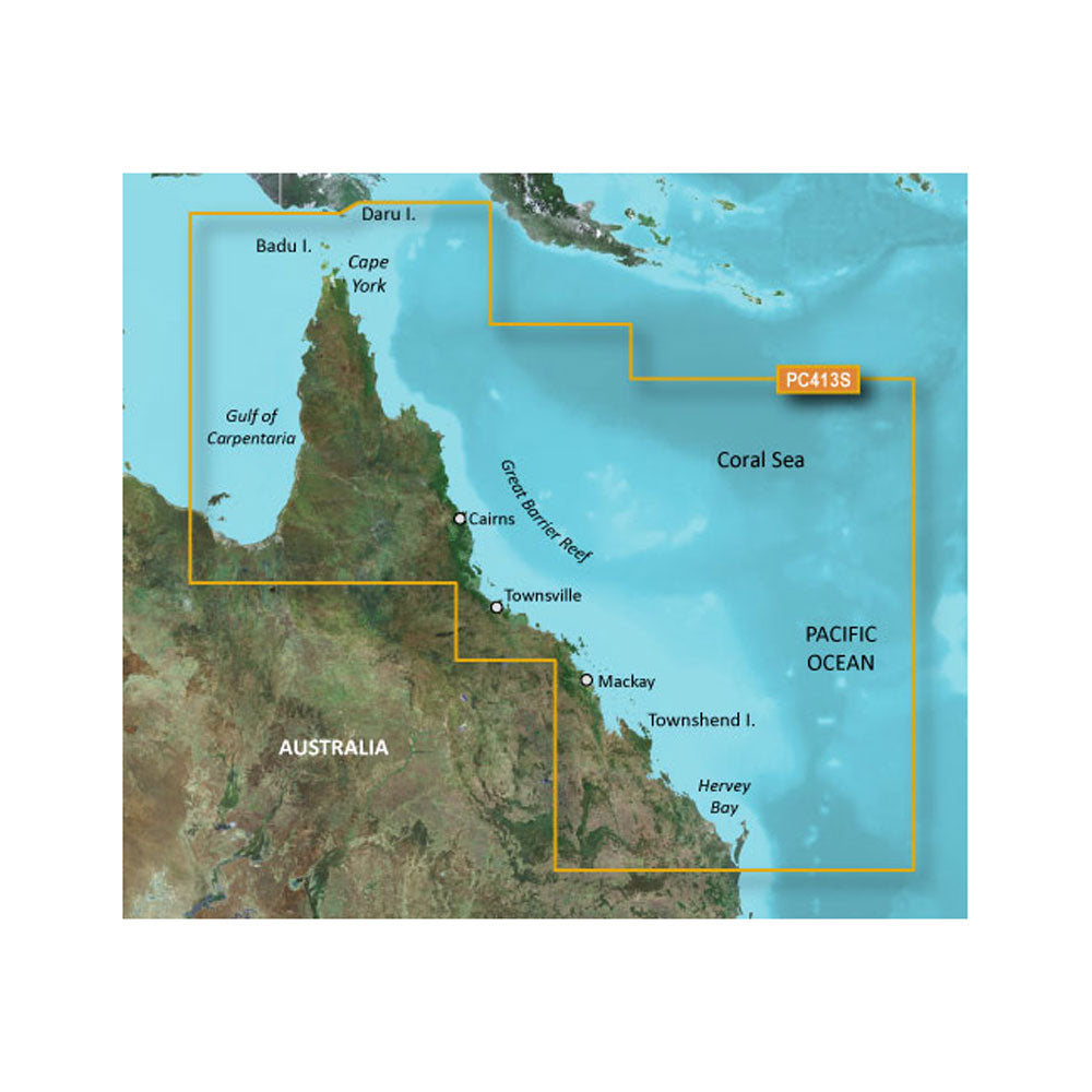 Garmin BlueChart g3 Vision HD - VPC413S - Mornington I. - Hervey Bay - microSD/SD [010-C0871-00] | Garmin BlueChart Vision Foreign by Garmin 