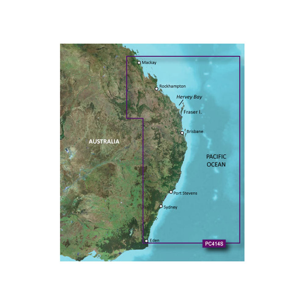 Garmin BlueChart g3 Vision HD - VPC414S - Mackay to Twofold Bay - microSD/SD [010-C0872-00] | Garmin BlueChart Vision Foreign by Garmin 