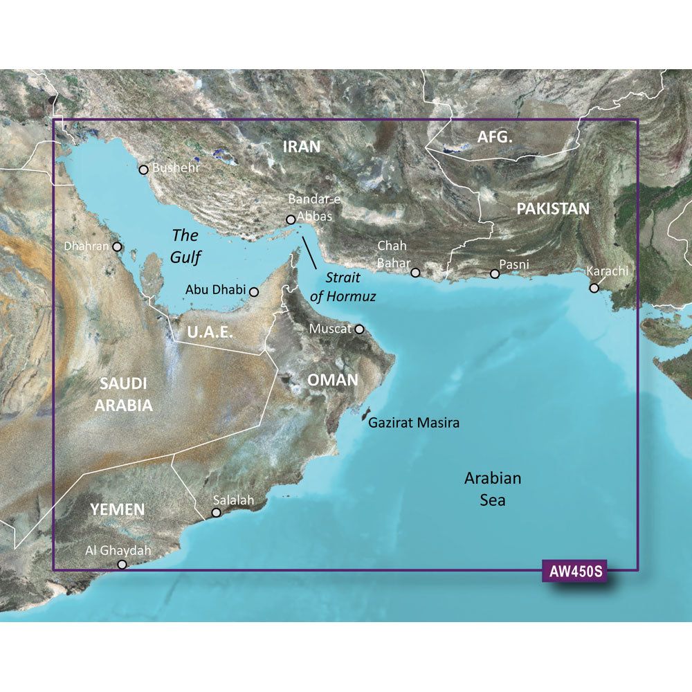 Garmin BlueChart g3 Vision HD - VAW450S - The Gulf - microSD/SD [010-C0758-00] | Garmin BlueChart Vision Foreign by Garmin 