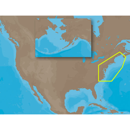 C-MAP MAX NA-M320 - Passamaquoddy Bay ME-NC: Bathy - SD Card [NA-M320SDCARD] | C-Map Max by C-MAP 