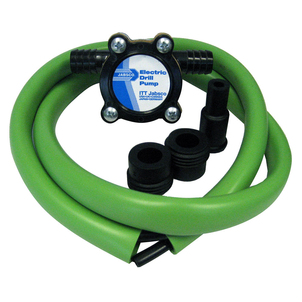 Jabsco Drill Pump Kit w/Hose [17215-0000] | Transfer Pumps by Jabsco 