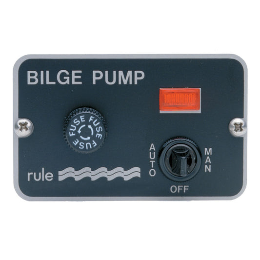 Rule Deluxe 3-Way Panel Lighted Switch [41] | Bilge Pumps by Rule 