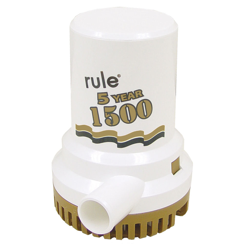 Rule 1500 G.P.H. "Gold Series" Bilge Pump [04] | Bilge Pumps by Rule 