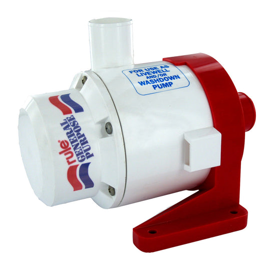 Rule 3800 G.P.H General Purpose Centrifugal Pump [17A] | Washdown / Pressure Pumps by Rule 