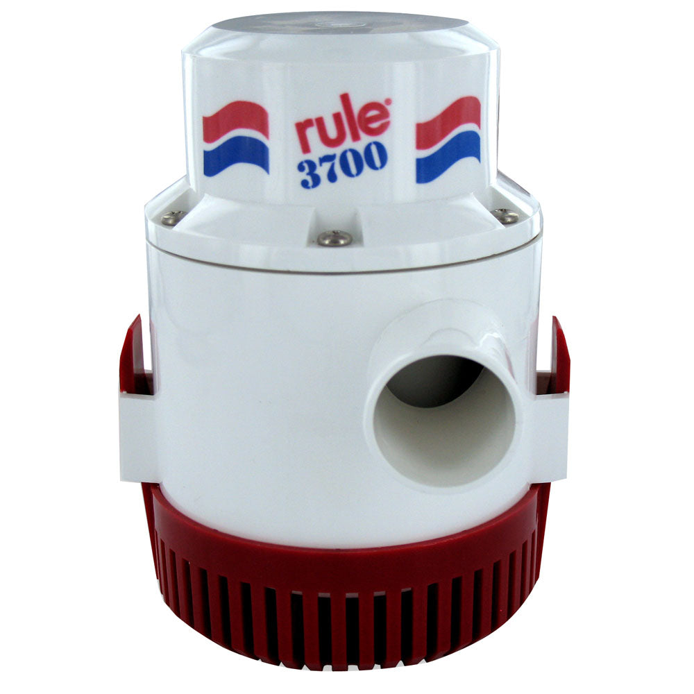 Rule 3700 G.P.H. Bilge Pump Non Automatic 12V [14A] | Bilge Pumps by Rule 