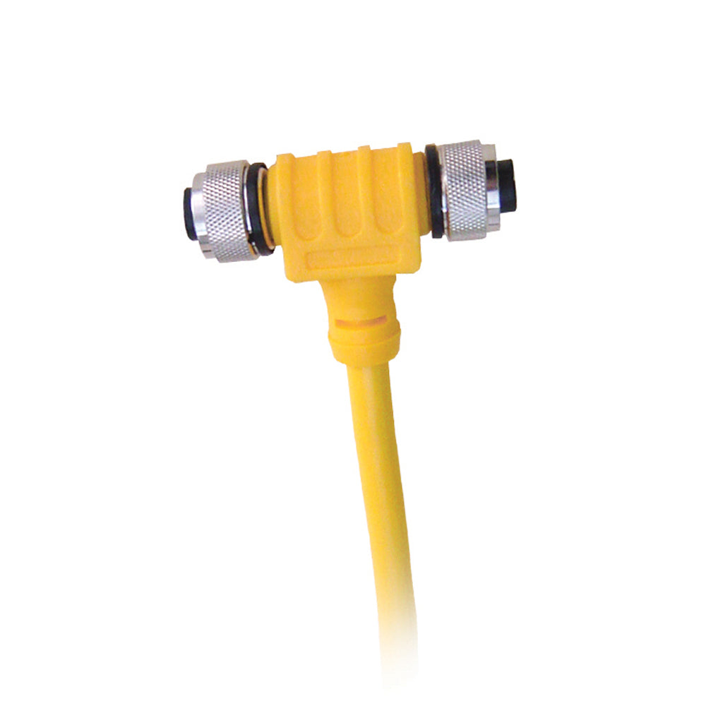 Maretron Micro Powertap Tee 5M Power Drop Bottom - Female L/R [CF-SPWR05-CF] | NMEA Cables & Sensors by Maretron 