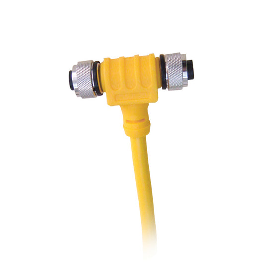 Maretron Micro Powertap Tee 5M Power Drop Bottom - Female L/R [CF-SPWR05-CF] | NMEA Cables & Sensors by Maretron 