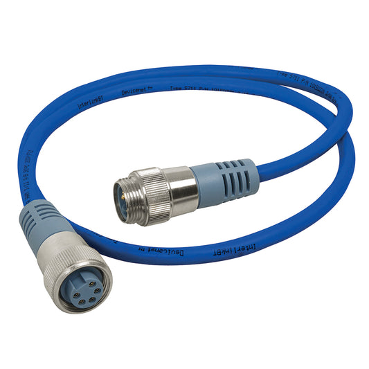 Maretron Mini Double Ended Cordset - Male to Female - 0.5M - Blue [NM-NB1-NF-00.5] | NMEA Cables & Sensors by Maretron 