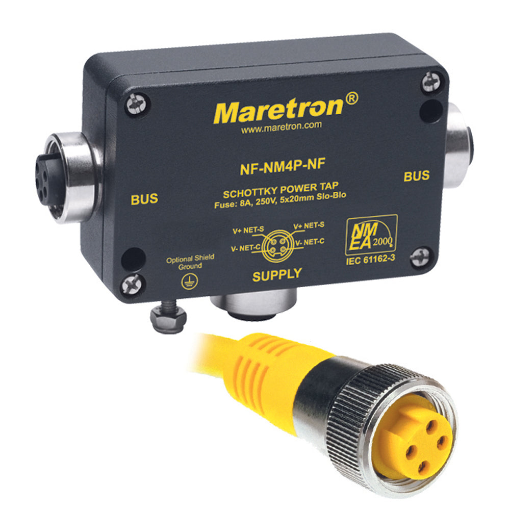 Maretron Mini Powertap [NF-NM4P-NF] | NMEA Cables & Sensors by Maretron 