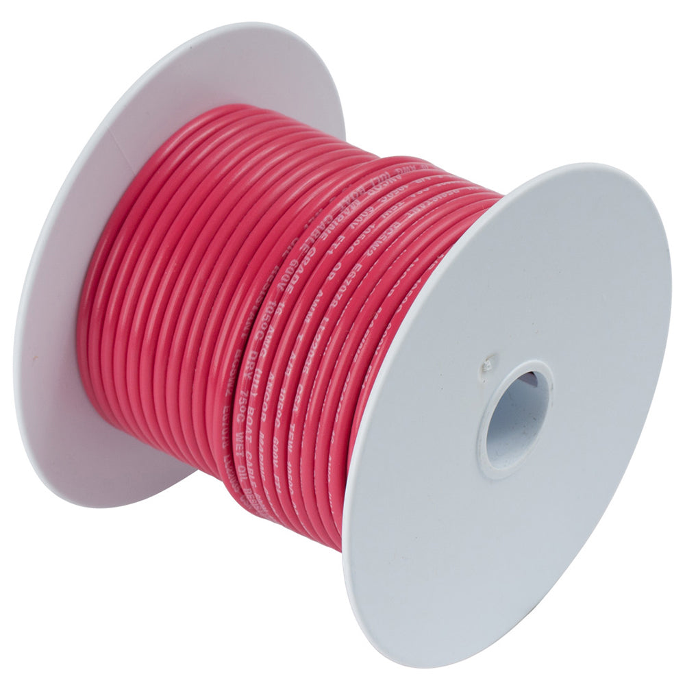 Ancor Red 4 AWG Battery Cable - 25' [113502] | Wire by Ancor 