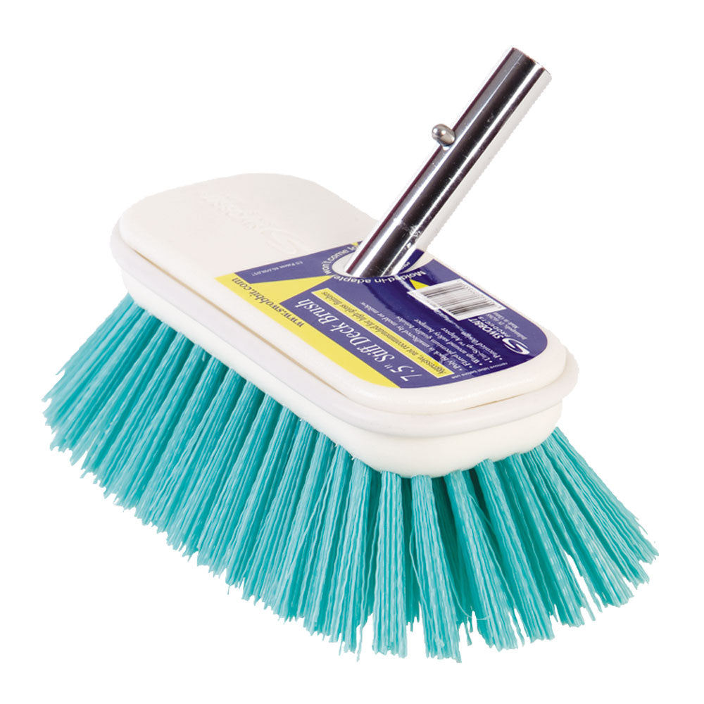 Swobbit 7.5" Stiff Cleaning Brush - Green [SW77355] | Cleaning by Swobbit 