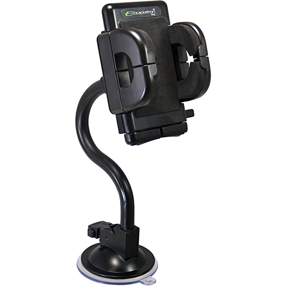 Bracketron Mobile Grip-iT Windshield Mount Kit [PHW-203-BL] | GPS - Accessories by Bracketron Inc 