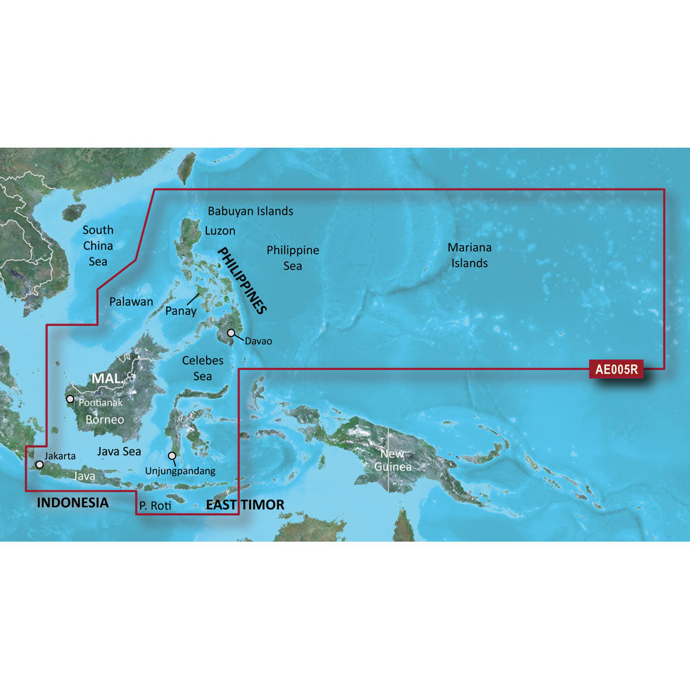 Garmin BlueChart g3 Vision HD - VAE005R - Philippines - Java Mariana Is. - microSD/SD [010-C0880-00] | Garmin BlueChart Vision Foreign by Garmin 